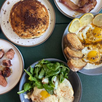 Flour and Weirdoughs brunch spread